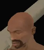 Clothing index 9: baldgoatee (head)